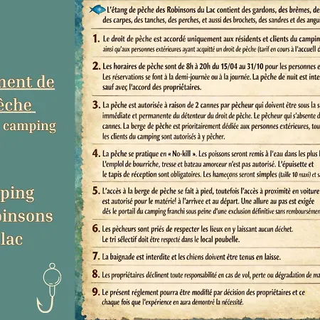 24 - Les Robinson Du - - Pêche Gratuite Sans Permis Camping *